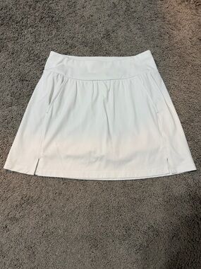 Travis Mathew White A-Line Athletic Skort